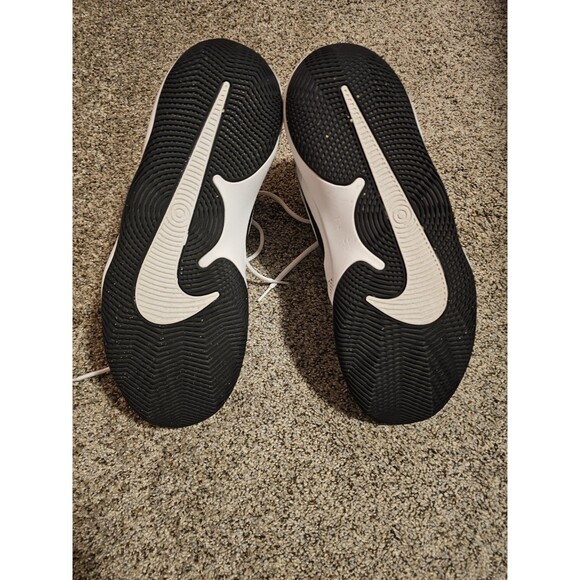 Nike Air Precision Men’s Size 14 High Top White And Black 898455-100 - Picture 2 of 5